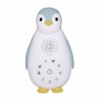 картинка Беспроводная колонка+проигрыватель+ночник пингвинёнок Зои (ZOE) ZAZU (синий) интернет-магазин Киндермир