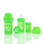 картинка Антиколиковая бутылочка Twistshake для кормления 180 мл. Зеленая интернет-магазин Мамам и Папам