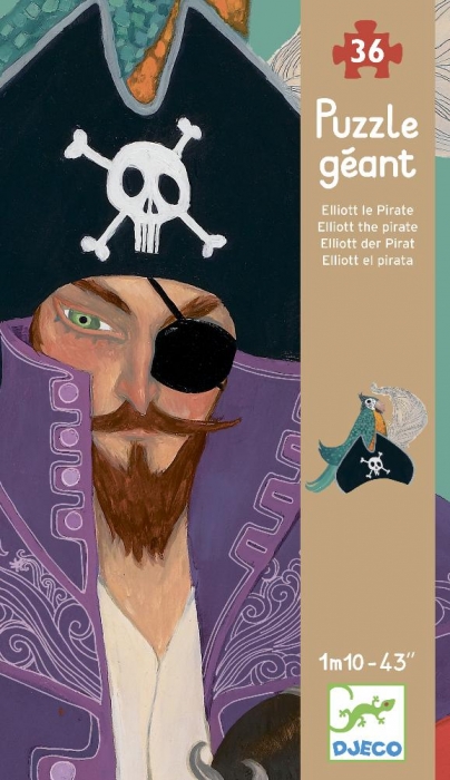 картинка Пазл-гигант Пират Эллиот интернет-магазин Киндермир