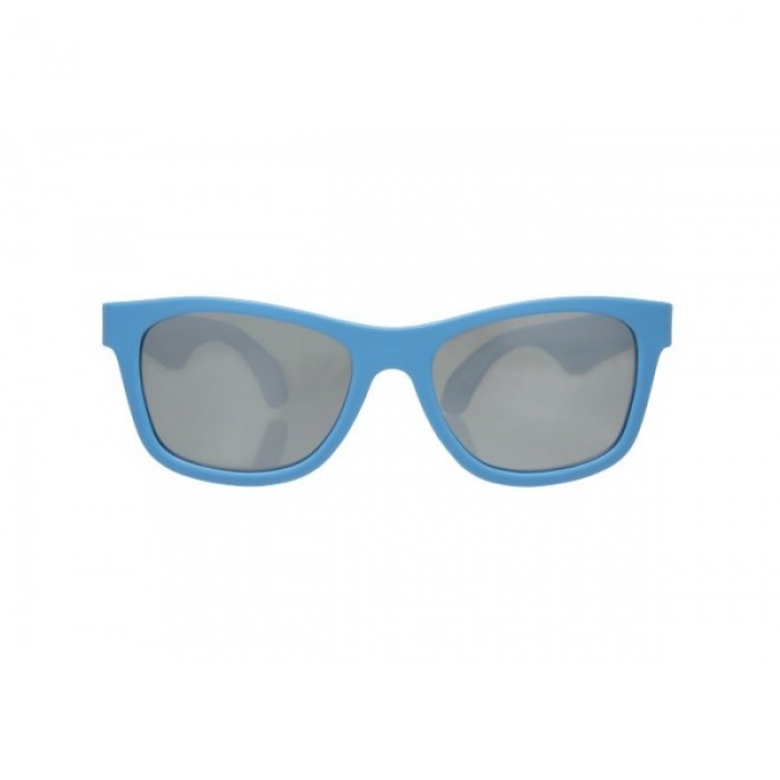 картинка С/з очки Babiators Aces Navigator. Страстно-синий (Blue Crush). Серебряные зеркальные линзы интернет-магазин Мамам и Папам